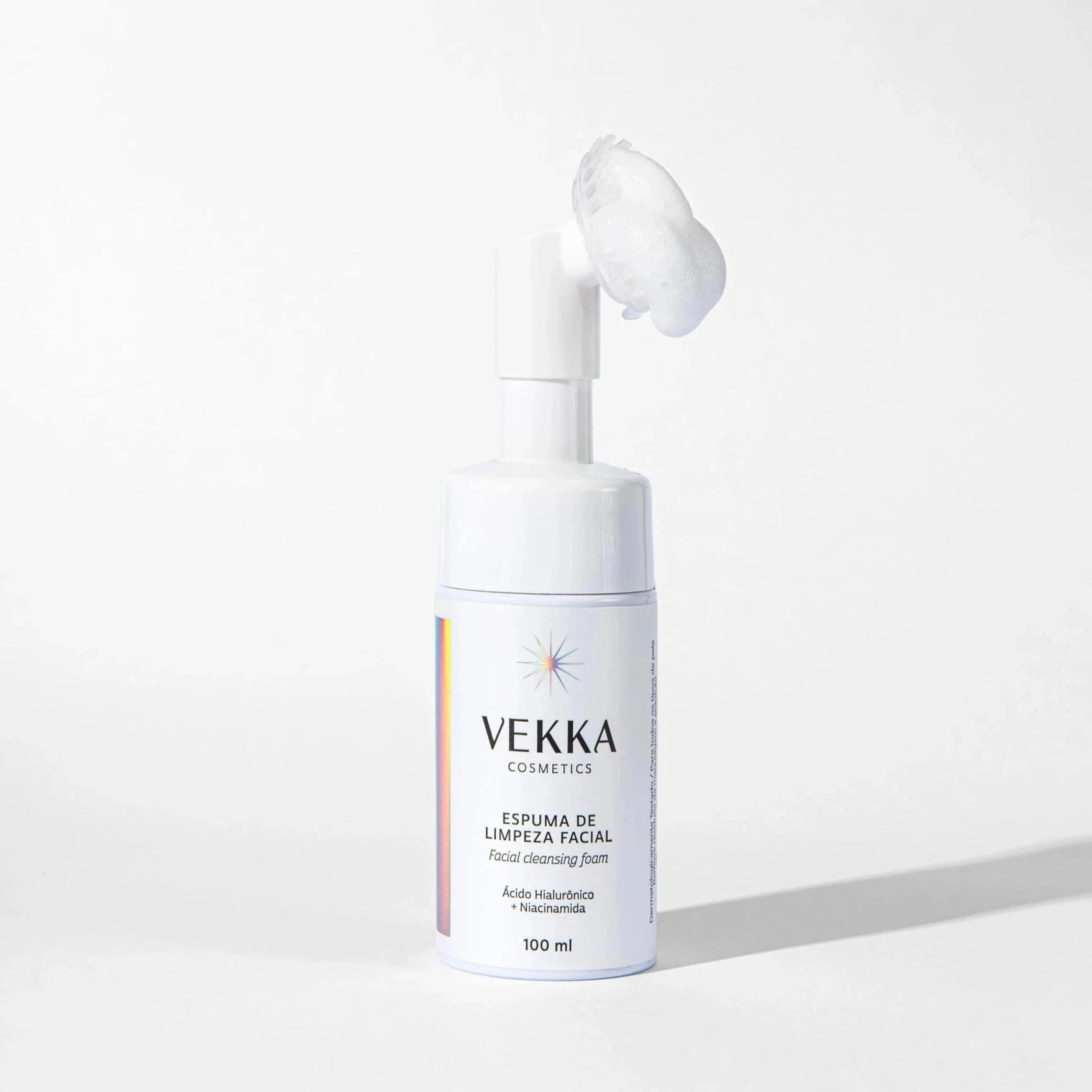 ESPUMA DE LIMPEZA FACIAL VEKKA 100ML