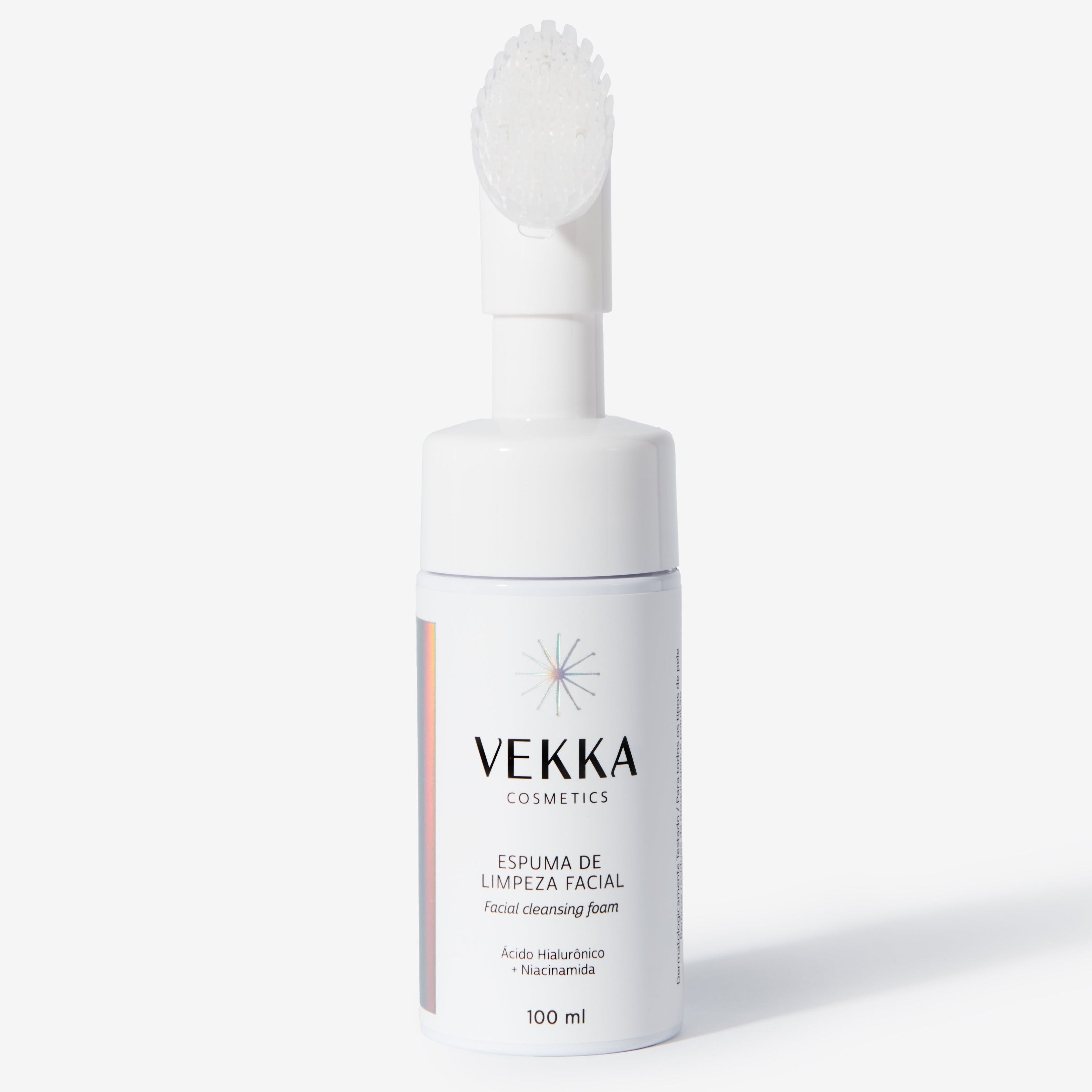 ESPUMA DE LIMPEZA FACIAL VEKKA 100ML