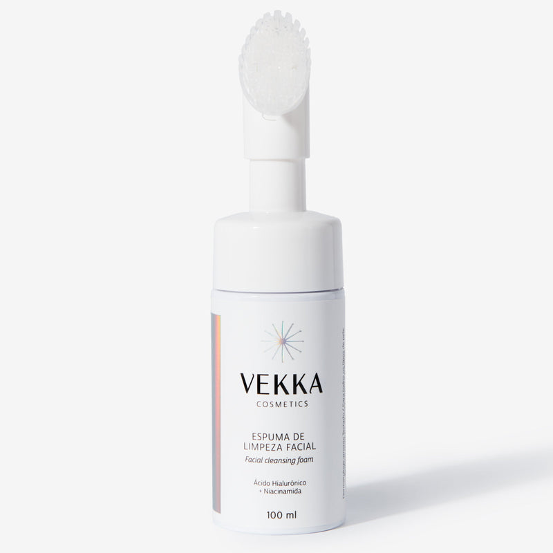 ESPUMA DE LIMPEZA FACIAL VEKKA 100ML